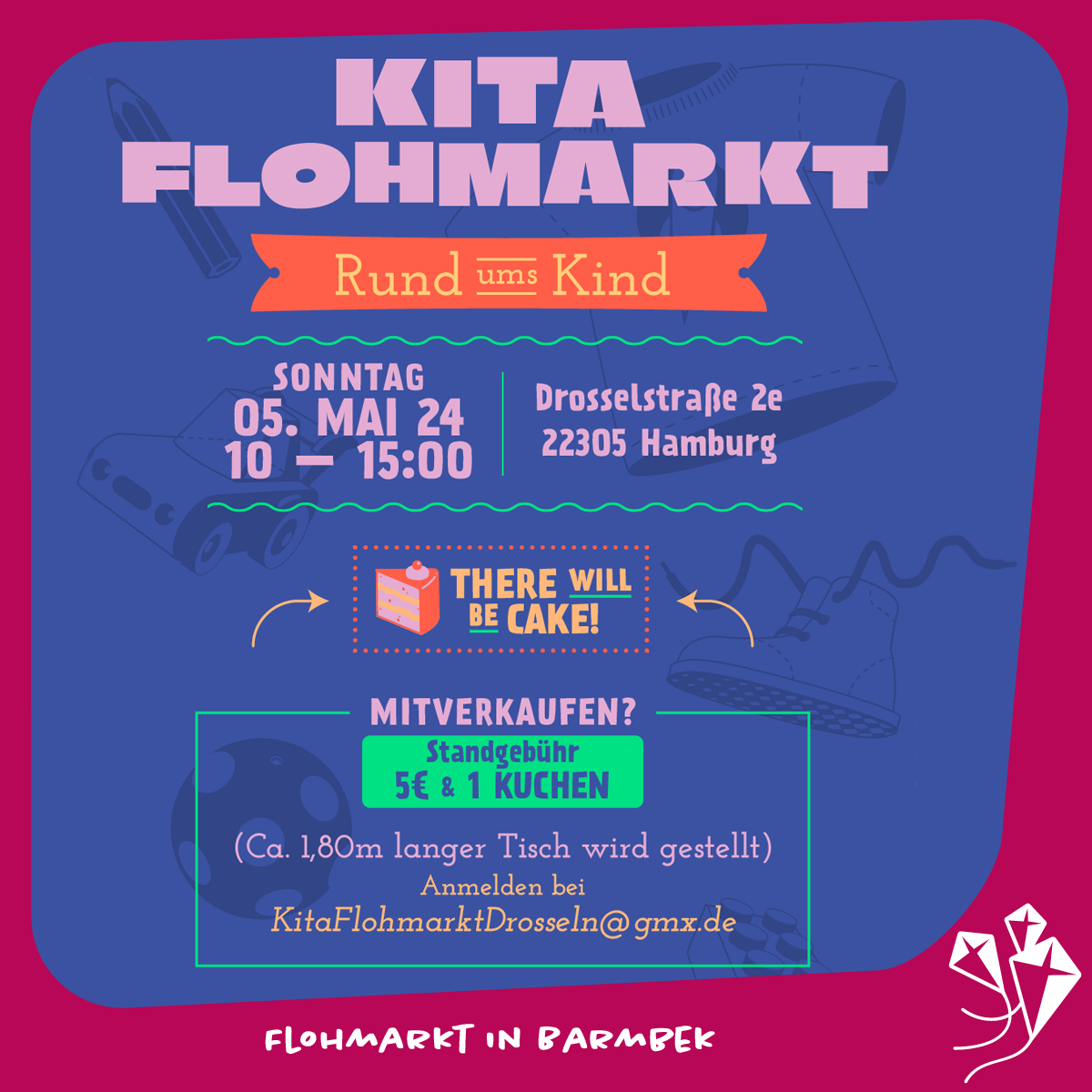 Kommt zum Flohmarkt – Kinderwelt Hamburg